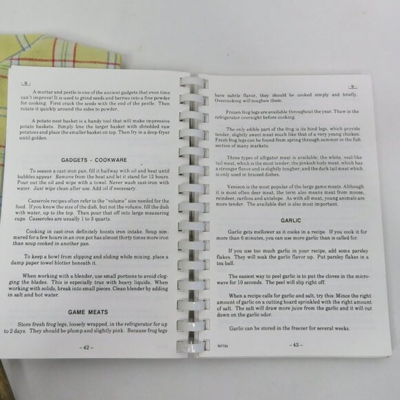 Cookin' USA A to Z Tips 1993Television Cook Show Nashville Tennessee Merle Ellis - Picture 4 of 10